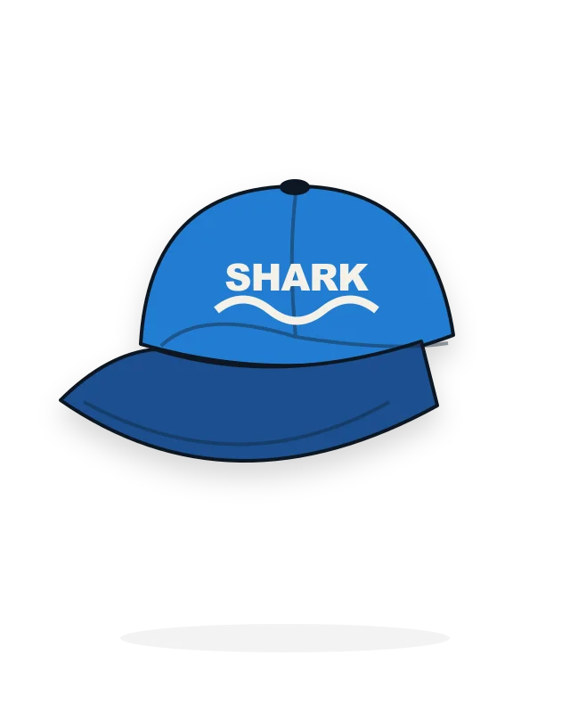 Boné Shark Azul